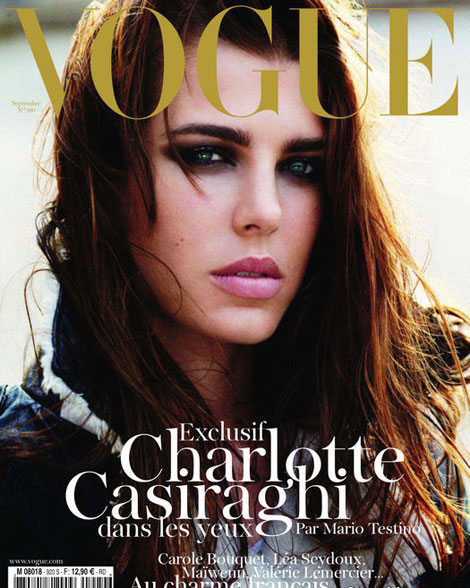 Vogue Paris, septembrie 2011, Charlotte Casiraghi